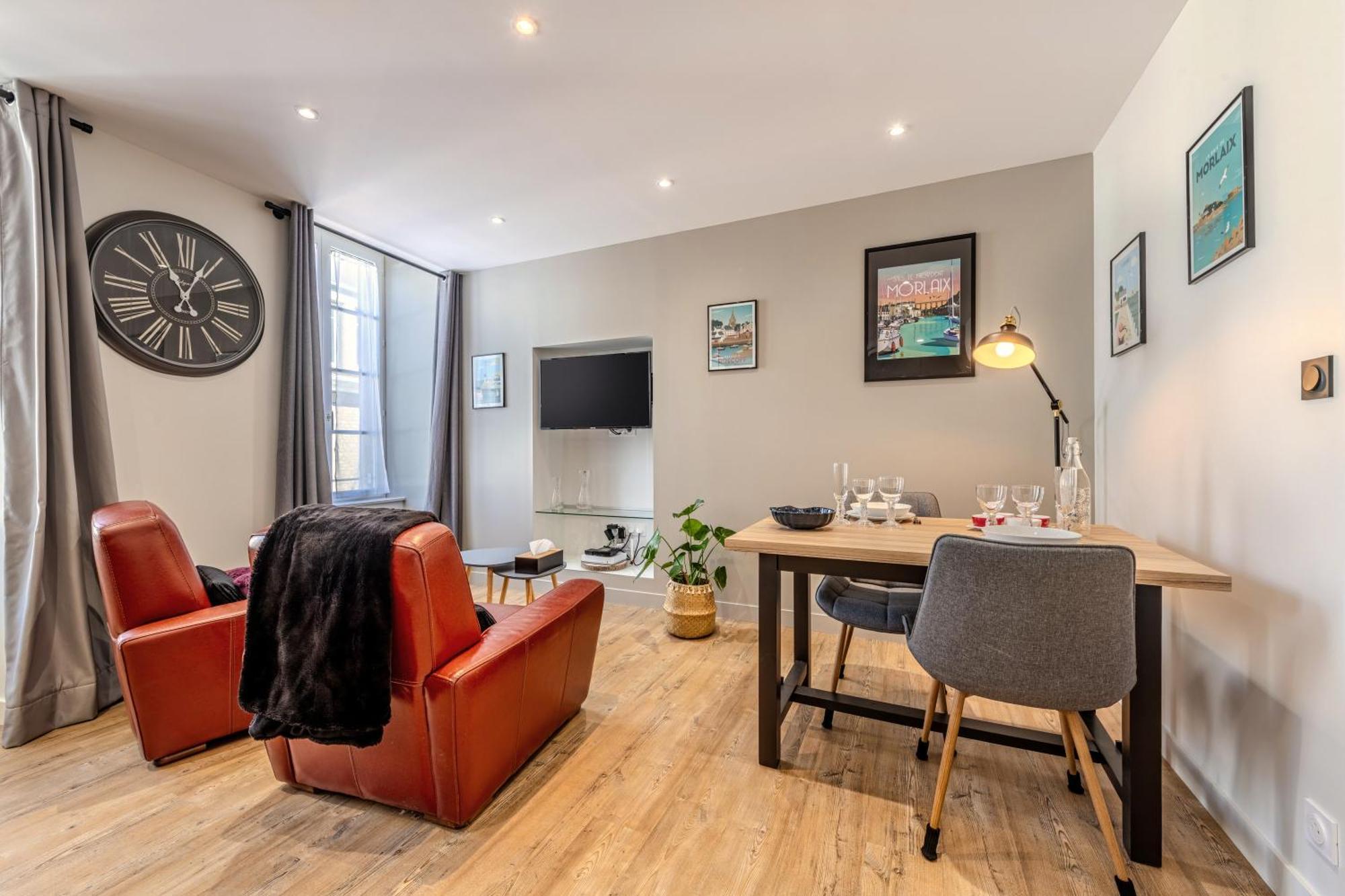 Appartement Du Theatre 모를레 외부 사진