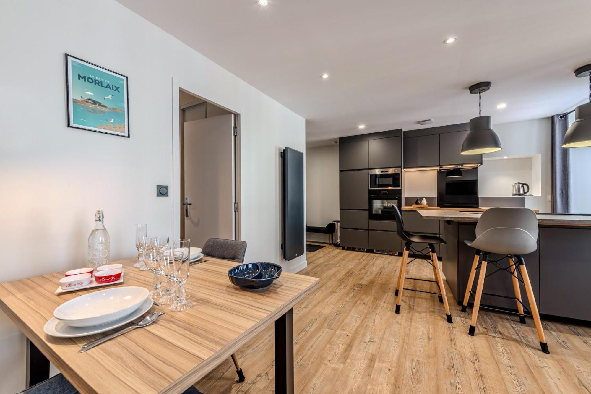 Appartement Du Theatre 모를레 외부 사진