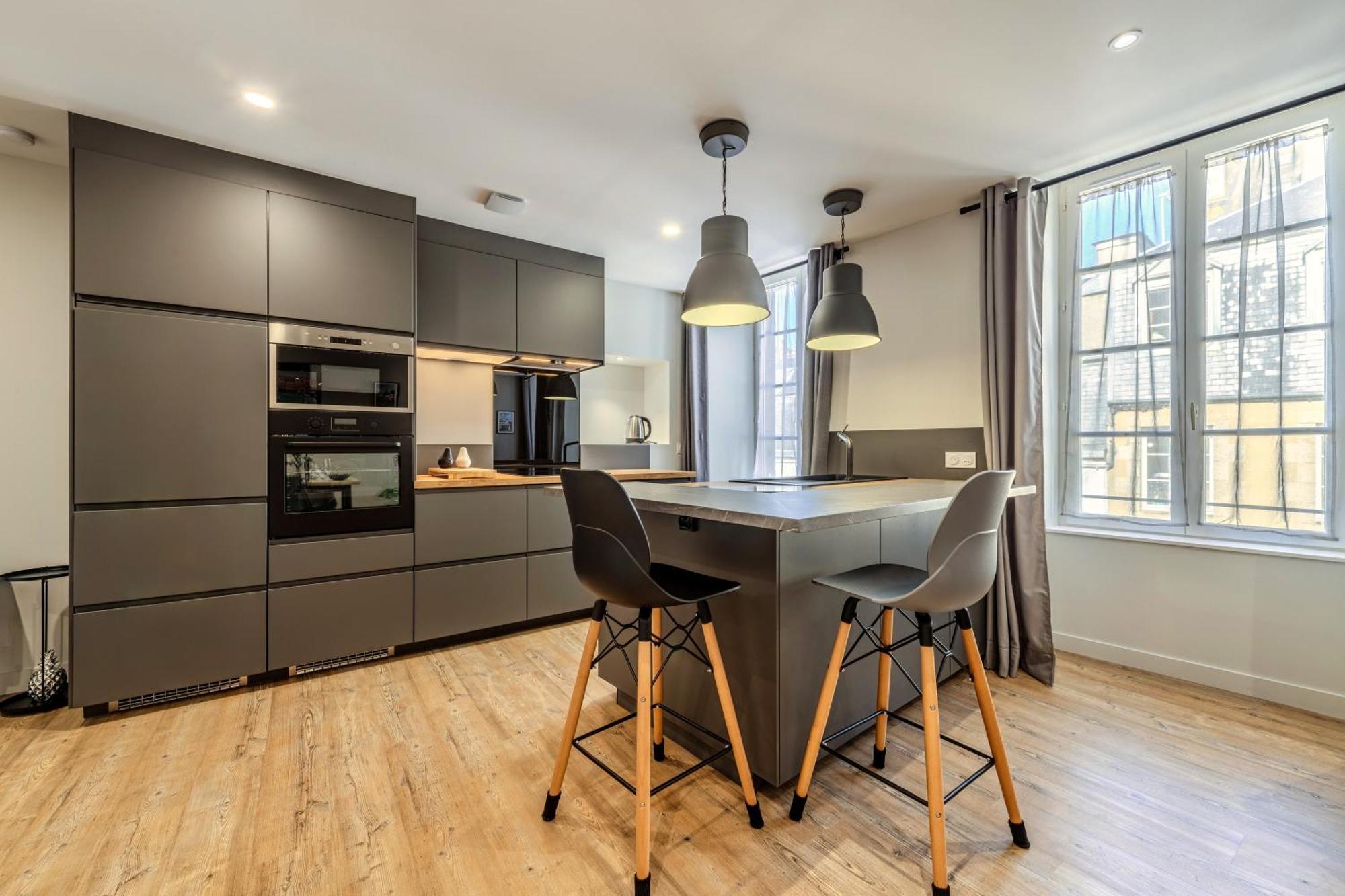 Appartement Du Theatre 모를레 외부 사진